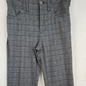 Simply Vera Vera Wang Black Gray Plaid Bootcut Dress Pants Size Small